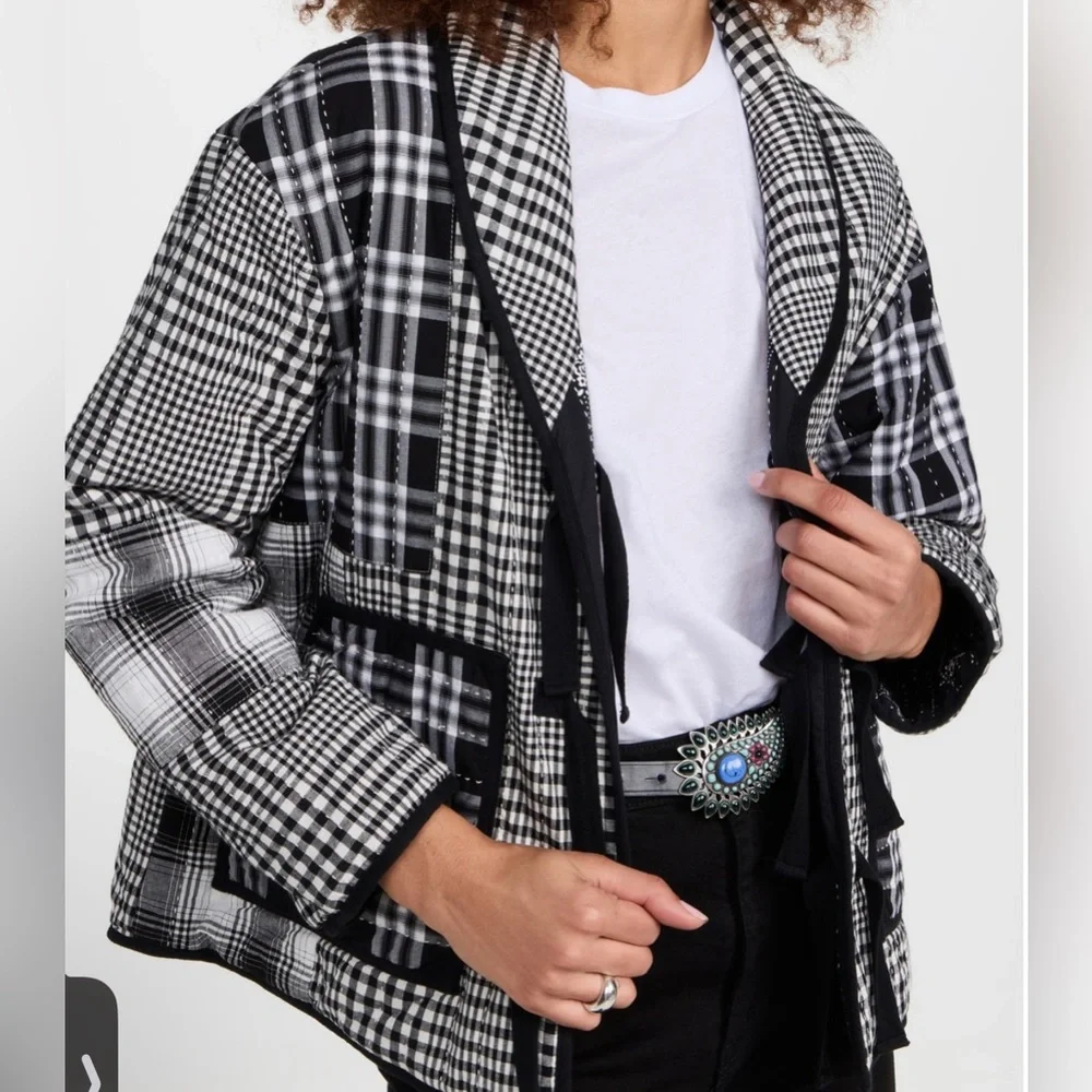 The Great. Reversible Quilted Jacket Size 1 Small